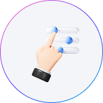 5인치 터치 LCD UI